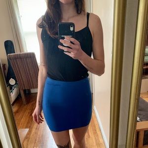 Navy Blue Mini Skirt 💙